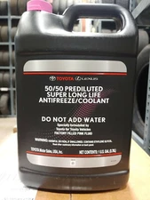 Toyota Coolant Pink Lexus Scion Super Long Life Antifreeze Gallon 00272-SLLC2 🔥