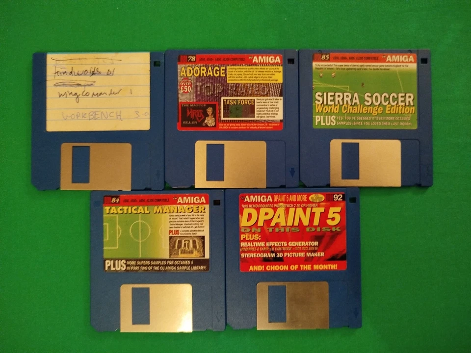 Commodore Amiga - Random Discs & Demos - CU Amiga Magazine - UNTESTED - Image 2 of 3