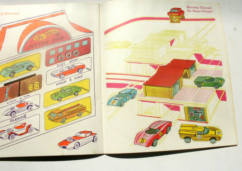 1969 HOT WHEELS Sticker Fun Book by Whitman - Picture 7 of 9