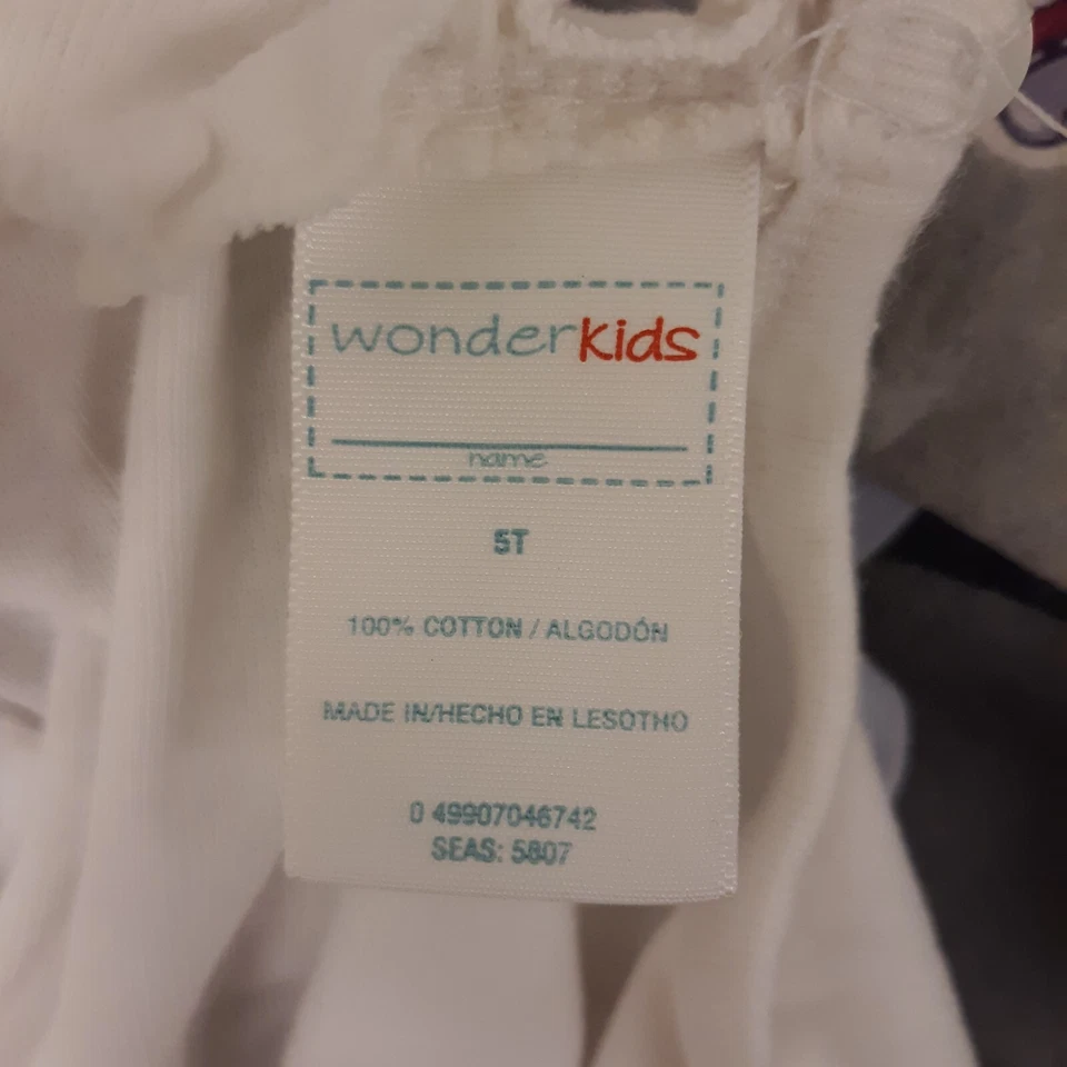 Suéter Wonder Niños Blanco Niñas Tallas 5T Manga Larga Invierno Conejito y Botón  Foto 2 de 4
