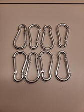  8 Count Of Carabiners for Indoor  Outdoor Use: Hangers, Hooks, Carabiners