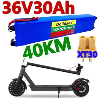 100% New M365 36v 30ah Kick Scooter Battery Pack 36v 30000mah Electric