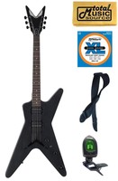 Dean Ml Xm Electric Guitar - Transparent Black, Bundle on sale Dean Ml Xm Electric Guitar - Transparent Black, Bundle on sale