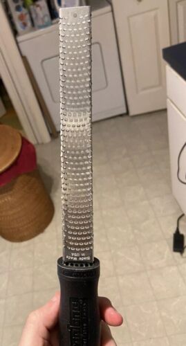 Microplane Classic Stainless Steel Zester and Cheese Grater - Black