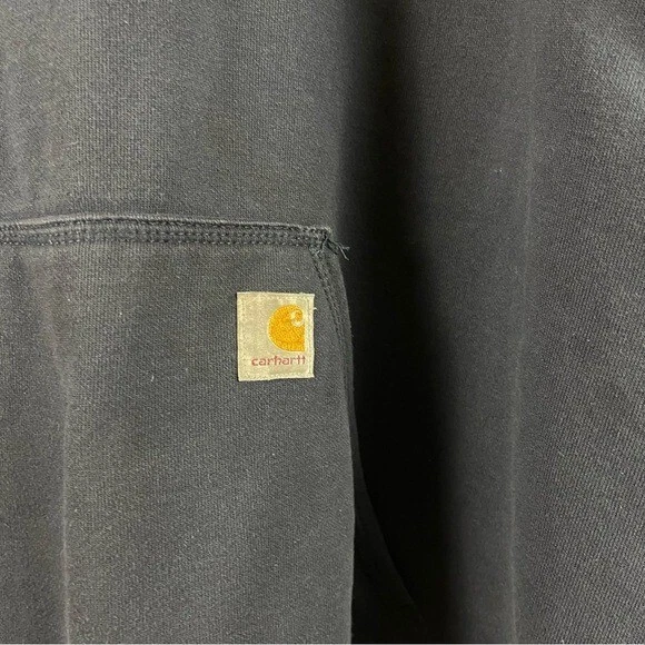 VETEMENTS Felpa con cappuccio Carhartt XL vestibilità ampia peso medio abbigliamento da lavoro outdoor casual grunge a sacco