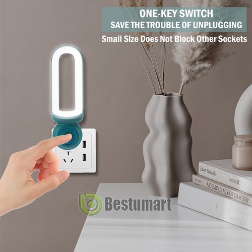 Ultrasonic Anti Mosquito Insect Pest Bug Repellent Mice Fly Repeller Night Light - Picture 10 of 35