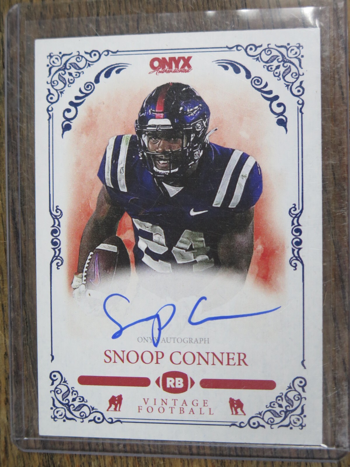 Snoop Conner Onyx Vintage #VASC Autograph-Blue