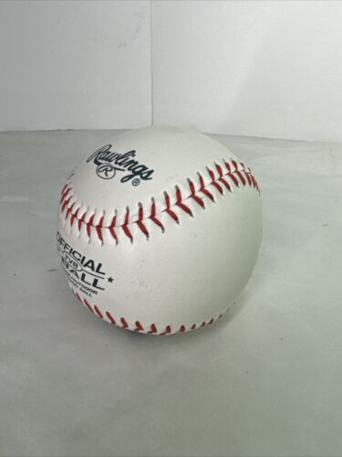 RAWLINGS Ufficiale TVB T-BALL Baseball Soft Core Interno/Esterno PALLA DA ALLENAMENTO ~ EUC - Foto 2 di 8