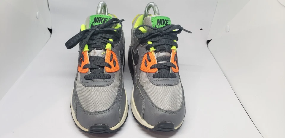 Nike Air Max 90 Wolf серый классный белый антрацит 4y молодежи 5,5 женщин 705499-002 - Изображение 2 из 4