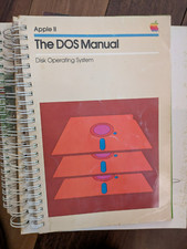 Apple II, The DOS Manual Disk Operating System, Computer Book 1981 no software