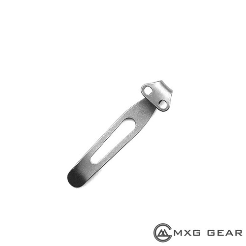 Nuevo clip de bolsillo de titanio para transporte profundo hecho para cuchillo Spyderco para 3 - Imagen 2 de 5