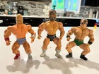Lot OF 3 VTG 80’s WWF MOTU KO Mexico K0 Sungold Warriors Master FIGURES 64