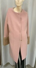 Cappotto donna Ancona Group rosa made in Italy taglia 44