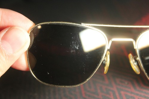 American Optical Aviator Sunglasses 5 1/2 AO Sunglasses - Picture 5 of 6