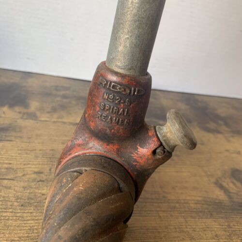 Ridgid Pipe Threading No. 2-S 101 Self Feeding Spiral Ratchet Reamer 1/4" to 2" - Picture 8 of 15