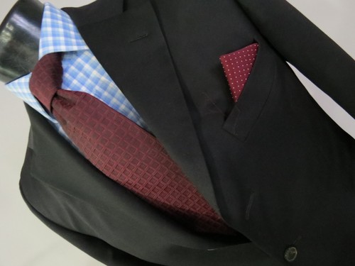 Gucci Switzerland Black brown button full canvas sport coat 38 R - Picture 2 of 14