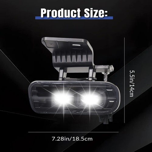 Driving LED Fog Lights Lamps For 99-02 Chevy Silverado 00-06 Suburban Tahoe - Picture 4 of 11