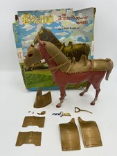 1968 Bravo The Armored Horse Noble knight Series By Marx. Orig.box/accessories