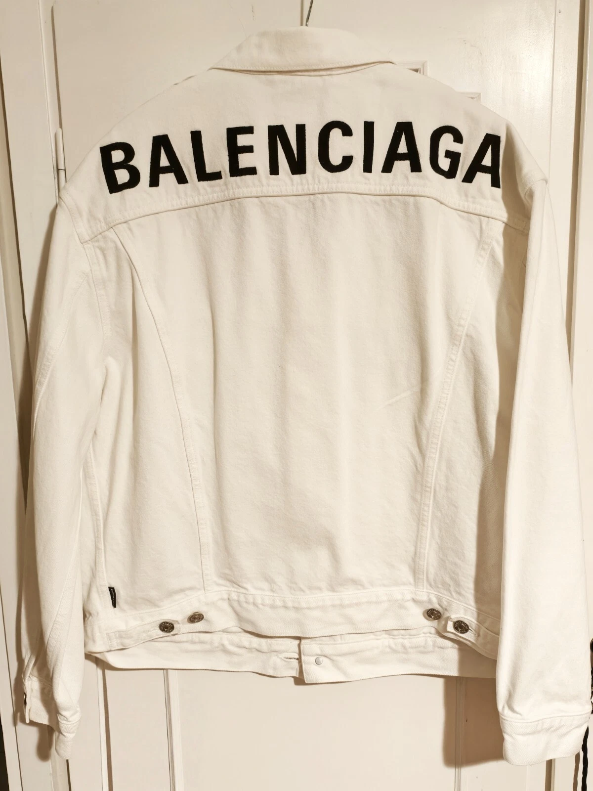 Giacca jeans uomo Balenciaga autentica