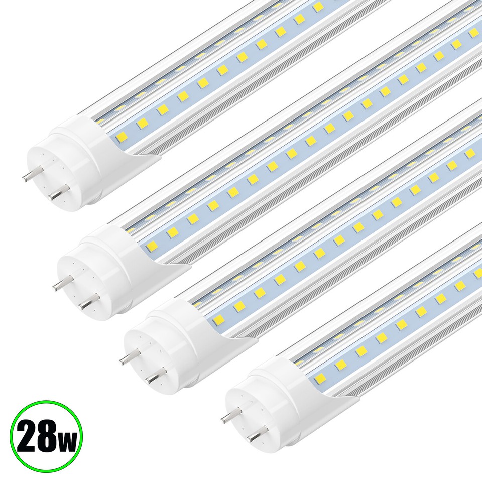 T8 Led Tube Light 4ft 1.2m 28w 18w 22w Ac85-265v Led Bulb Light T8 1200mm 4 Foot 2835 Smd Led