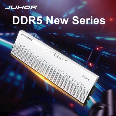 新品 JUHOR 16GB×2枚 DDR5-6800 ホワイト 32GB メモリ JUHOR DDR5 RAM 16GB 32GB 5600MHz 6000MHz 6400MHz 6800MHz