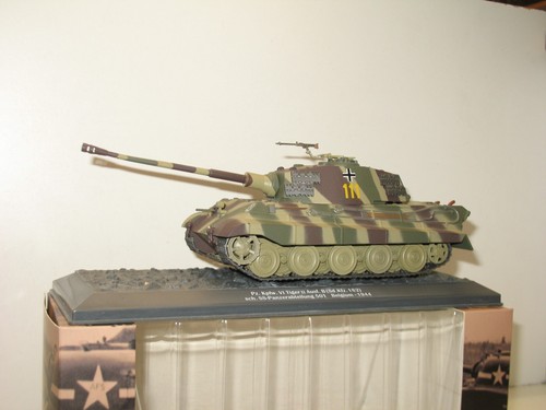 ALTAYA 1:43 militaire, grand char TIGRE II belgium numéro 111 - Picture 2 of 7