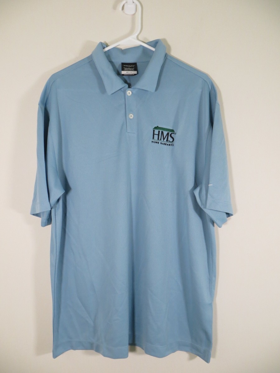 Nike Golf Men's Dri-Fit Golf Polo HMS Embroidery Decal RN#56323