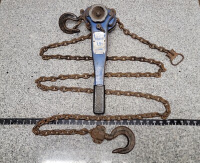 TRACTEL BRAVO 1.5 TON LEVER CHAIN HOIST a-x