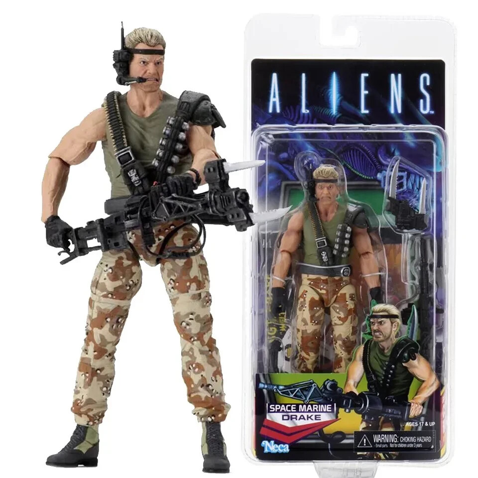 【専用】NECA ALIENS SPACE MARINE DRAKE フィギュア NECA Space Marine DRAKE Aliens Action Figure Review - YouTube