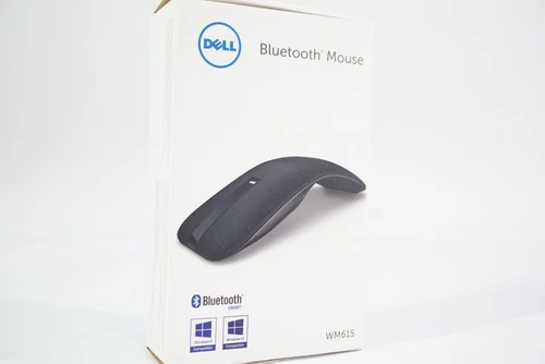 Dell Bluetooth Maus Mouse WM615 ergonomisch zusammenklappbar Slim Mode PC  #53