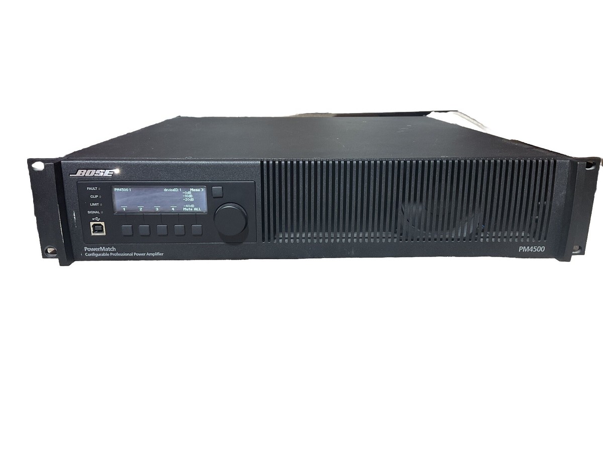 BOSE PM4500N パワーアンプ Bose PowerMatch PM4500 Professional Configurable Power