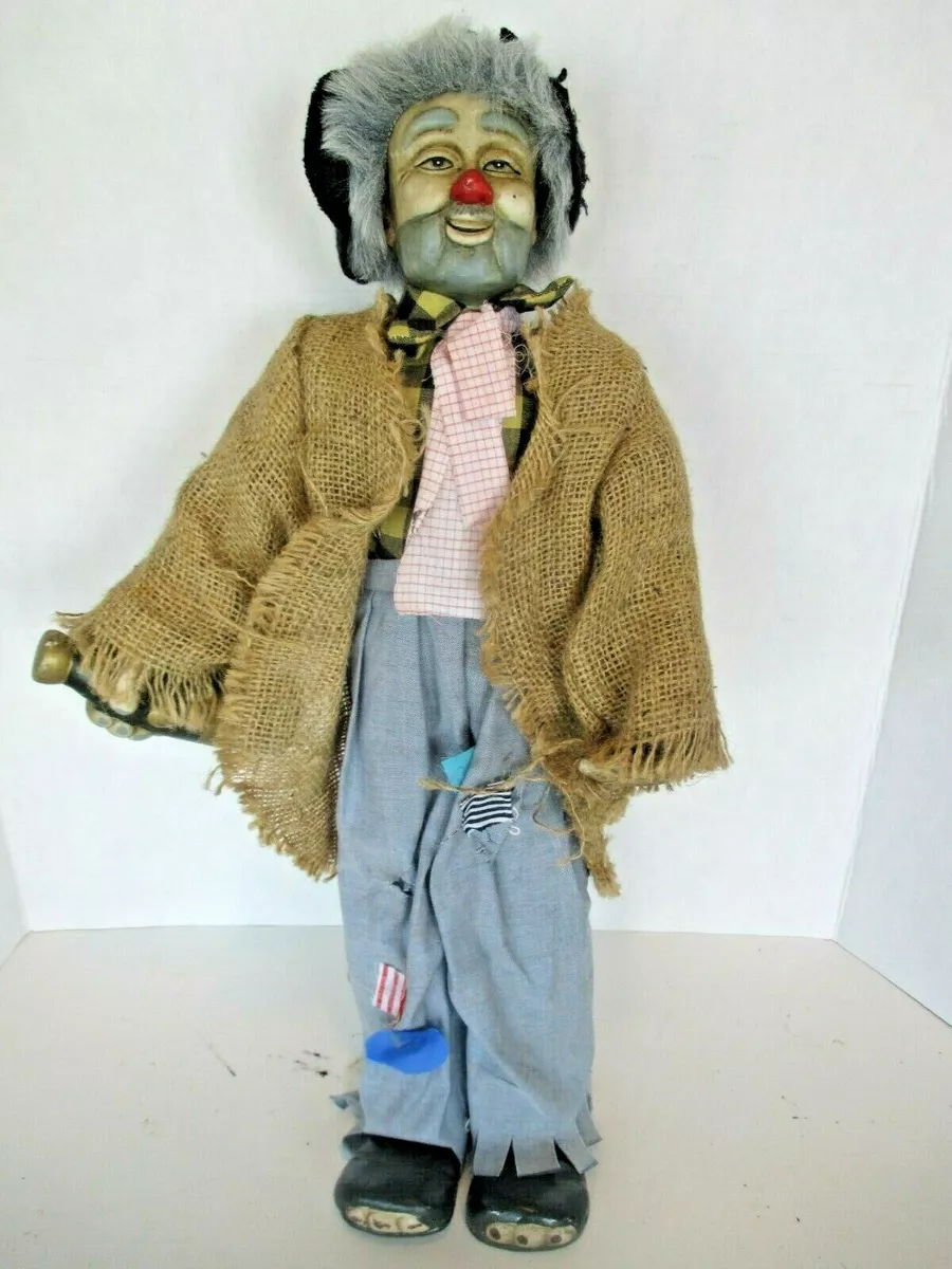 Vintage hobo sales clown doll