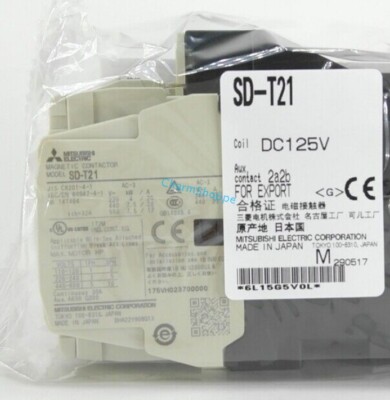 1PCS New 1 YEAR WARRANTY In Box Mitsubishi SD-T21 DC125V  SDT21 Fast Shipping