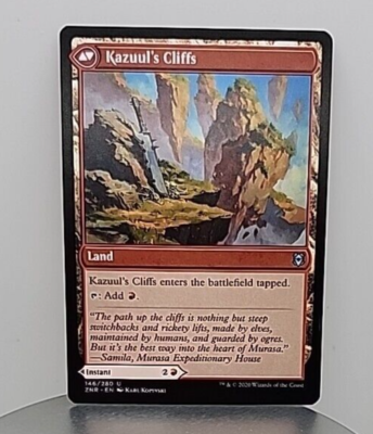 MTG Kazuul's Fury Kazuul's Cliffs Zendikar Rising 146/280