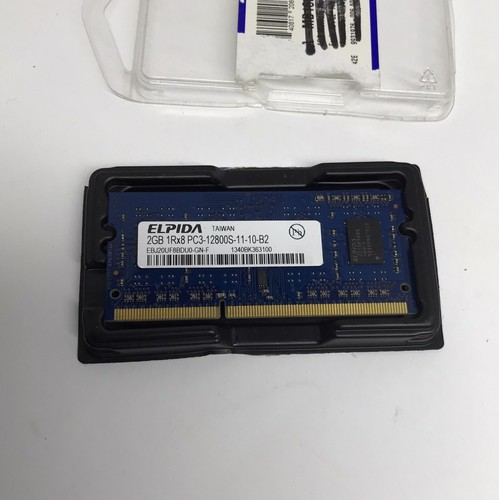 Elpida 2GB 1x2GB EBJ20UF8BDU0 GN F PC3 12800S Laptop RAM Memory DDR3 - Picture 11 of 12