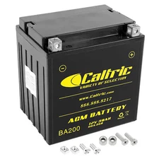 Caltric AGM Battery for  Harley Davidson CVO FLH FL FLT FLR Touring 1997-2021