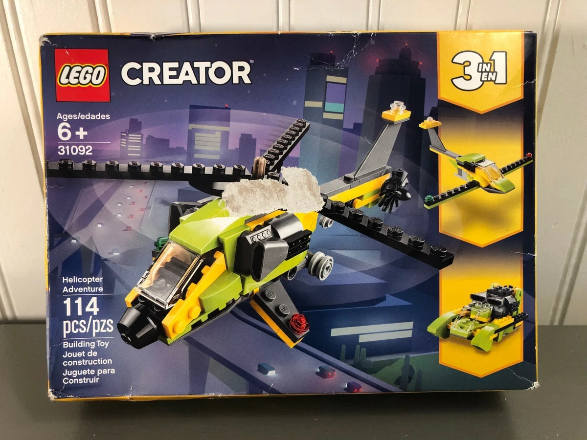 Lego Creator Helicopter Adventure 31092 100 Complete SEALED BOX