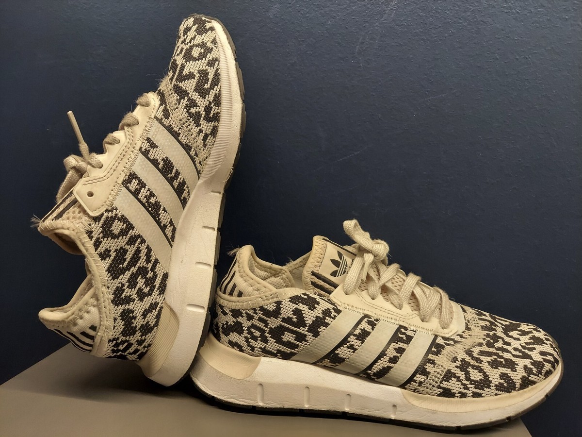 Cheetah Print Adidas Swift Run Sneakers Leopard Adidas Size Swift