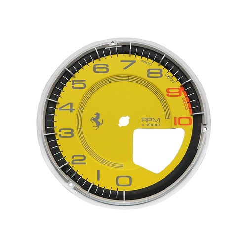 For Ferrari 458 Italia Spider Instrument A Set Gauge Face 10000rpm Color Yellow - Picture 3 of 8