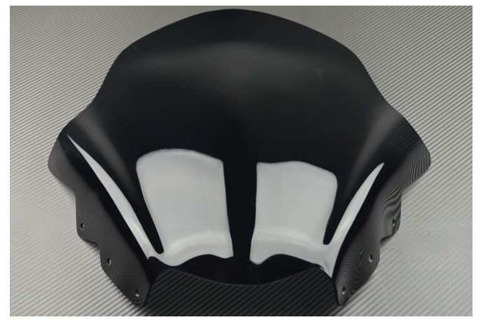 Bulle Noire en PVC pour Scooter Yamaha XMAX 125 et 250 de 2010 à 2013