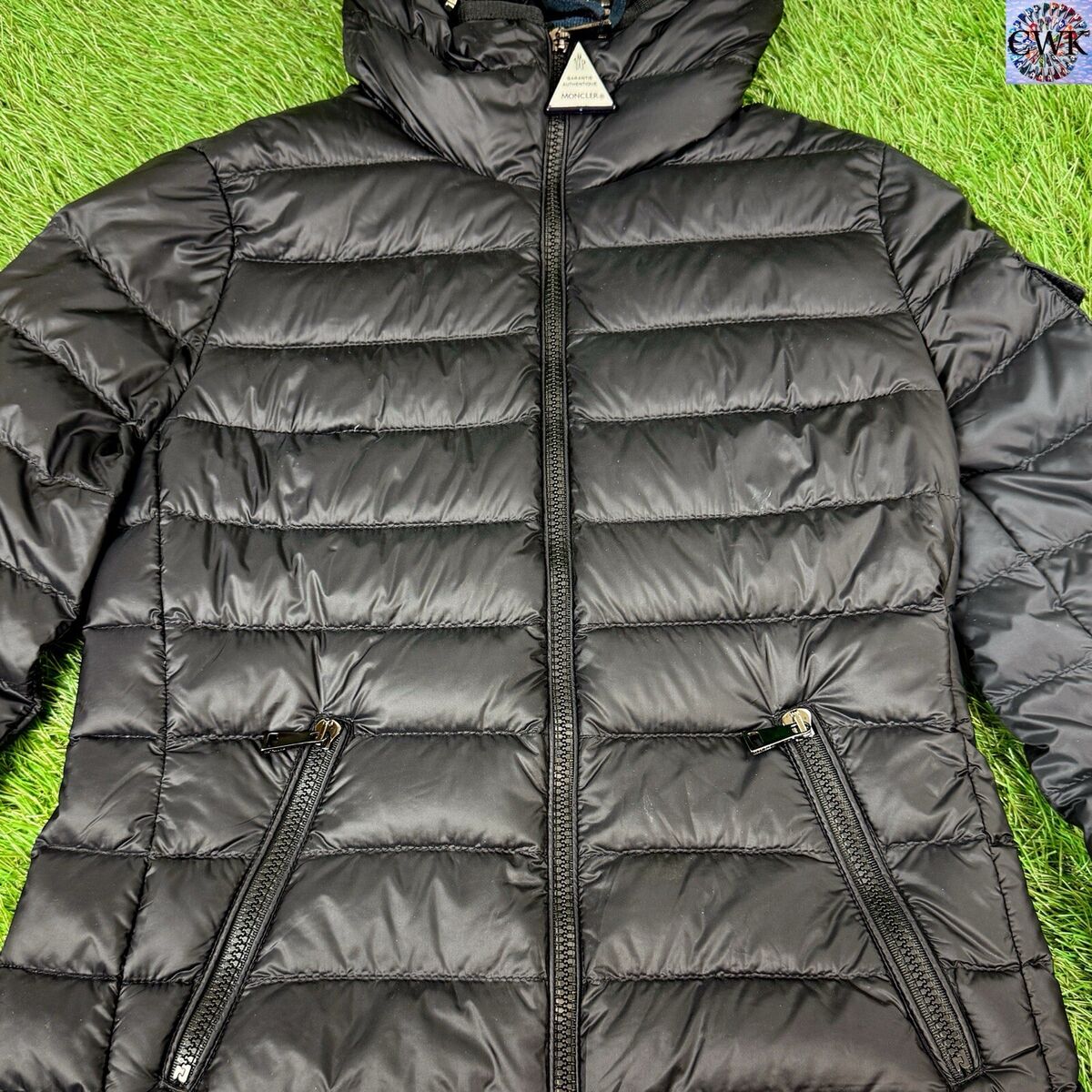 New Moncler Bles Giubbotto Black Hooded Puffer Jacket Size 0 New Moncler Bles Giubbotto Black Hooded Puffer Jacket Size 0
