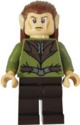 NEW Genuine LEGO Hobbit/LOTR Mirkwood Elf Guard - Hair Minifig LOR053 79004