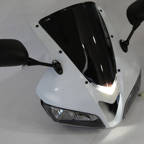 Upper Fairing Cowl Headlight Combo Fit For Honda CBR600RR CBR 600RR 2007-2010 F5 - Foto 7 di 10
