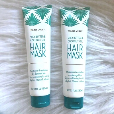 Trader Joe S 2 Shea Butter Coconut Oil Hair Mask Deep