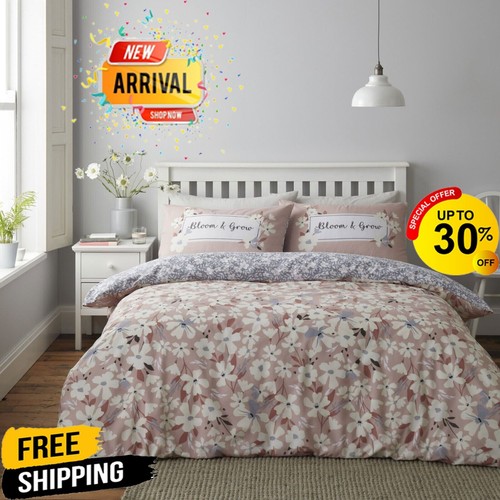 Ditsy Floral Duvet Cover Set Reversible Bedding & Pillowcases Single