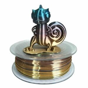 filament 3d printer pla rainbow silk multicolor printing multi metallic changing 1kg 75mm cc3d gradually materials multicolored gradient shipping mulitcolor