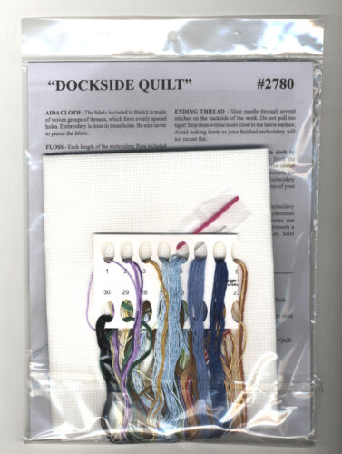 Cross Stitch Kit ~ Design Works Dockside Quilts Old Time Shop #DW2780 - Picture 4 of 4