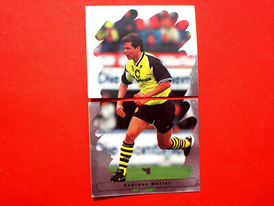 Panini FUSSBALL BUNDESLIGA JUNIORS 95-96 Endphase Andreas MÖLLER N° 235 + 236