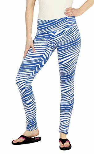 Леггинсы-брюки Zubaz NFL Womens Indianapolis Colts командного цвета с тигровым принтом