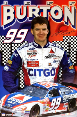 JEFF BURTON Citgo #99 Vintage 2001 NASCAR Racing Starline 22x34